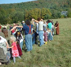 Weaving the Harvest Crown